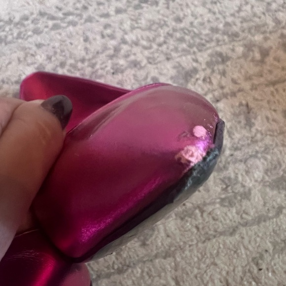 STELLA LUNA - Hot pink metallic 3 inch heel with dust bag - barely used - Picture 7 of 8